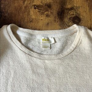 Maeve Off-White Textured Blouse